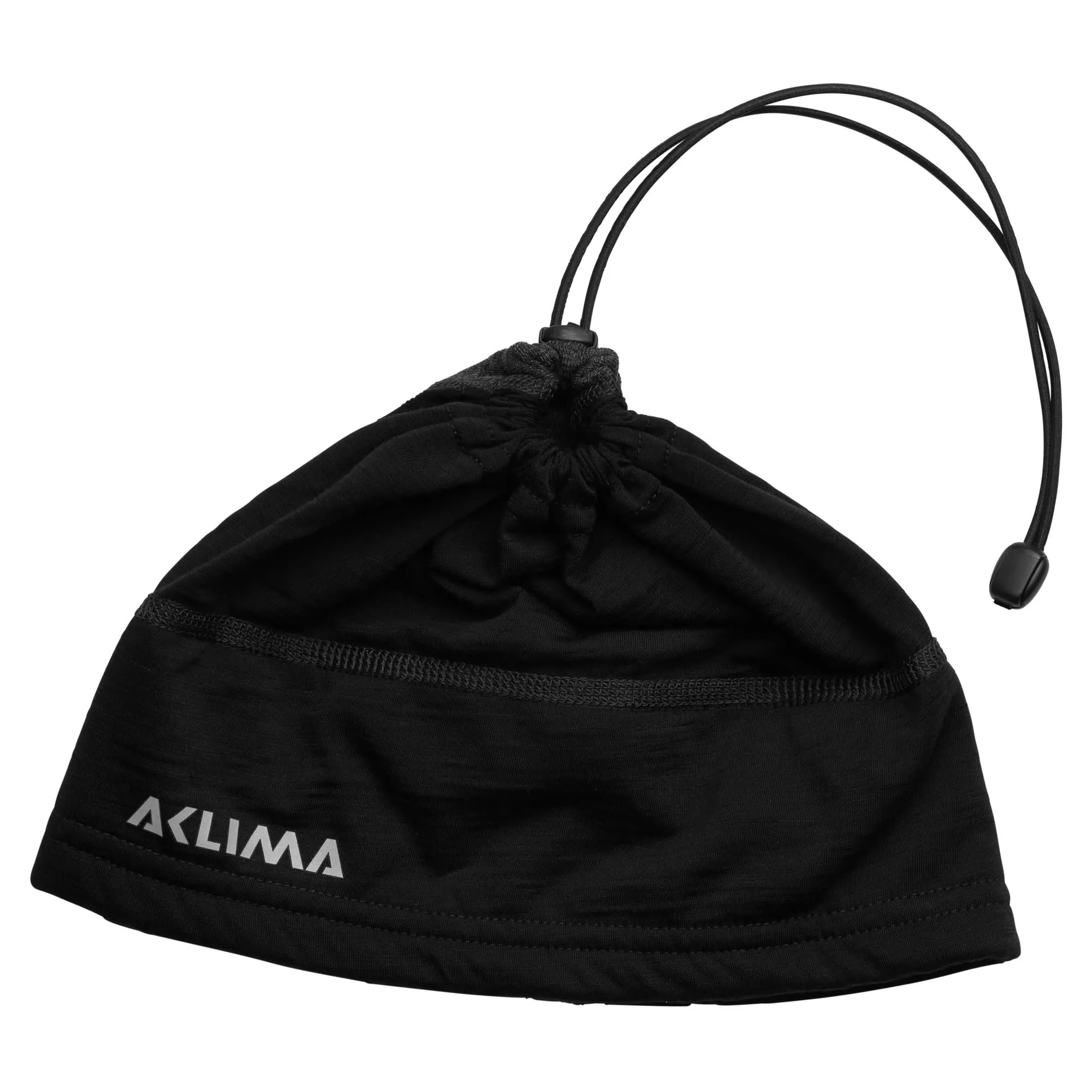 Aclima LightWool Multifunctional Beanie Jet Black/Marengo | Buy Aclima LightWool Multifunctional Beanie Jet Black/Marengo here | Outnorth