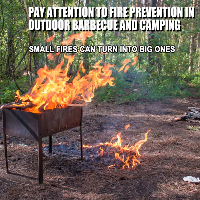 Fire Pit Square Mat for Wood Burner Fireproof Pad Deck Protector