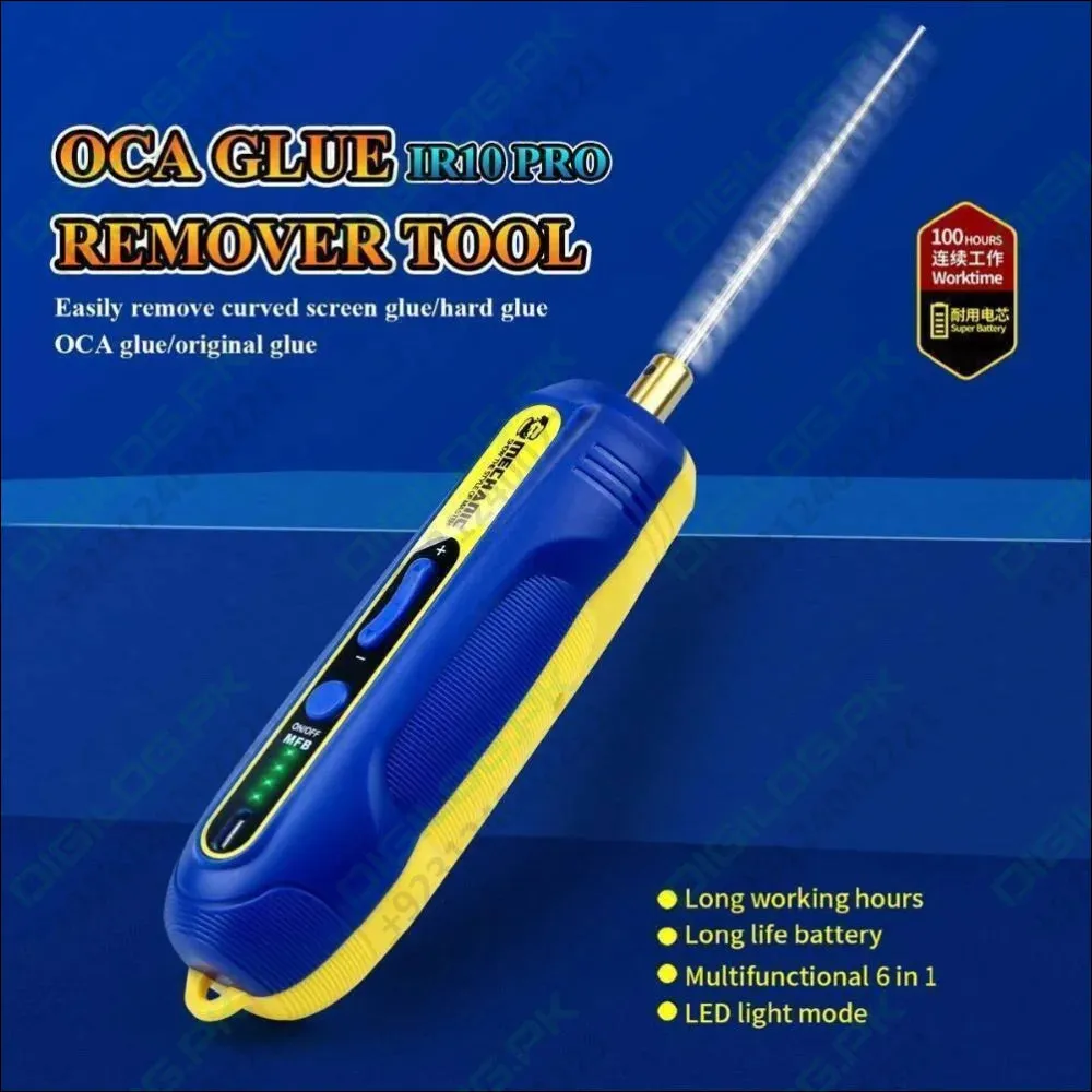 Mechanic Ir10 Pro Oca Glue Remove Motor For Phone Screen Glue Cleaning Degumming And Grinding
