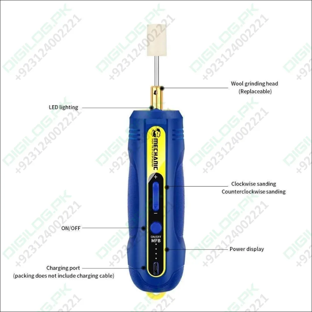 Mechanic Ir10 Pro Oca Glue Remove Motor For Phone Screen Glue Cleaning Degumming And Grinding